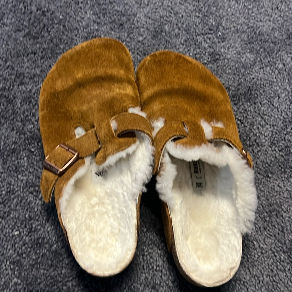 Birkenstock Boston shearling clog